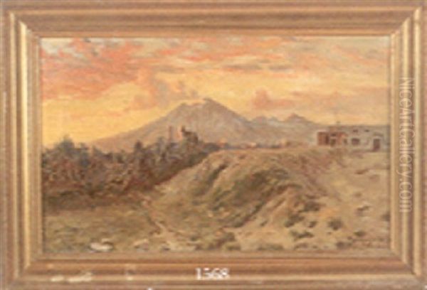 Aftenstemning Ved Pompeij - view 1