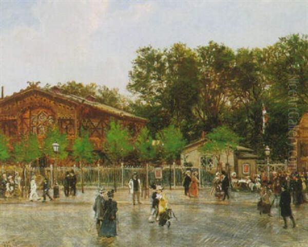 Pulserende Gadeliv Udfor Tivoli - view 1
