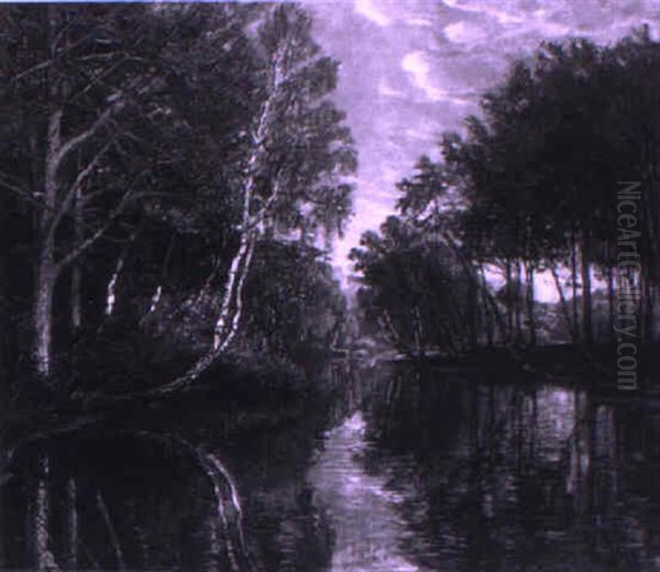 Reflections On A Gentle Stream - view 1