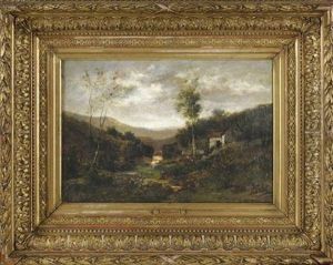 Paysage Avec Une Ferme Paysage Avec Une Ferme