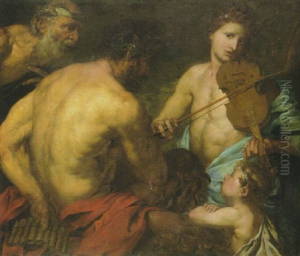 Der Wettsreit Von Apoll Und Marsyas - view 1