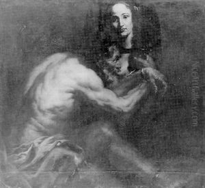 Caritas Romana by Giovanni Battista Langetti