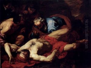 The Good Samaritan by Giovanni Battista Langetti
