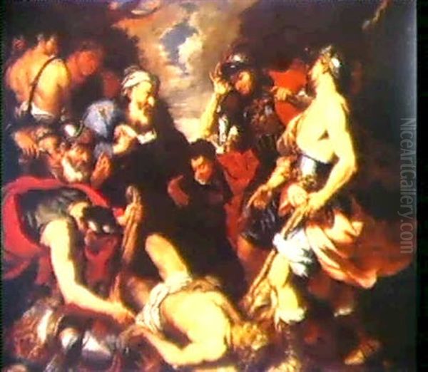 Alessandro Davanti Al Corpo Di Dario - view 1