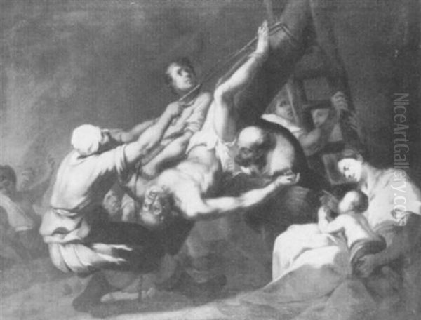 Crucifixion Of St Peter - view 1