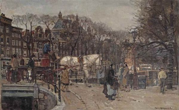 A Lively Day On The Herengracht, Amsterdam - view 1
