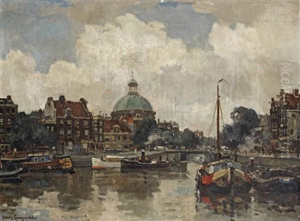 A View Of The Lutherse Kerk, Amsterdam - view 1
