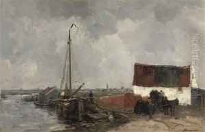 Het Veerhuis by Frans Langeveld