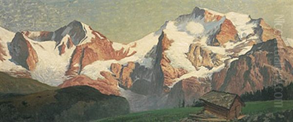 Schweiz, Die Jungfrau - view 1