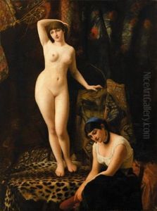 The Muse by Adolph Langhard