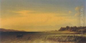 Seelandandschaft (chiemsee?) Seelandandschaft (chiemsee?)
