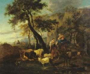 Romantische Landschaft Romantische Landschaft