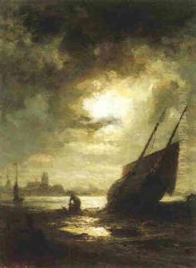 A View Of Dordrecht by Dietrich Langko