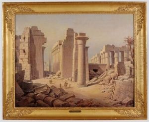 View Of Karnak Bonaparte's Expedition