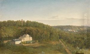 Vue Du Pavillon De Breteuil A Saint-cloud