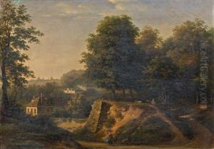 Vue De La Manufacture De Sevres Des Hauteurs De St. Cloud