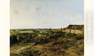 Vue De Port Royal Et Ses Environs by Jean Baptiste Gabriel Langlace
