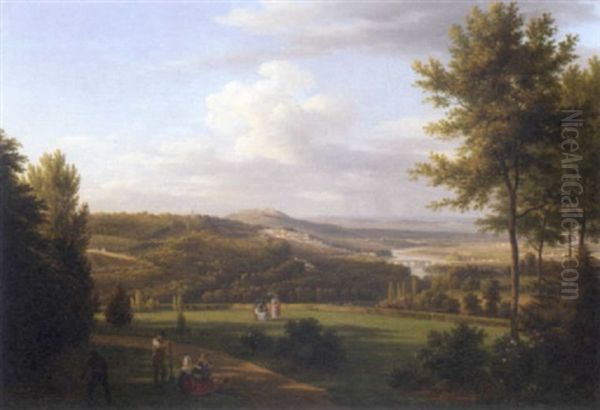 Vue Du Petit Bellevue De St. Cloud, Nr. Vallerienne - view 1