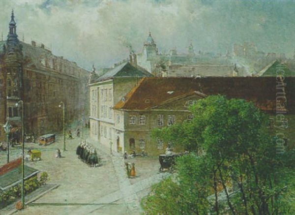 Blick Auf Die Mariahilferstrase, Ecke Messepalast Und Rahlstiege - view 1