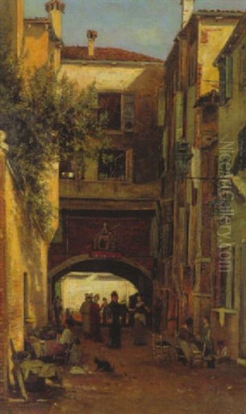 Gasse In Venedig - view 1