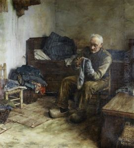 A Flemish Peasant by Walter Langley