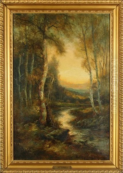 Sunset On The Forest - view 1