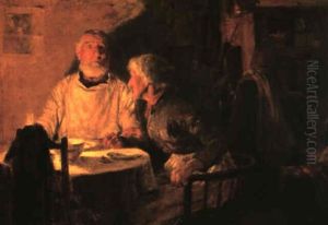 The Warning Flare by Walter Langley