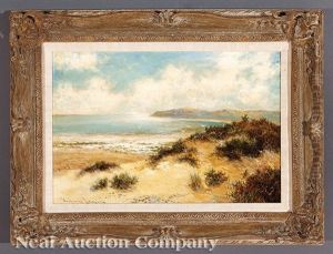 Coastal Landscape (2 Works) by William Langley