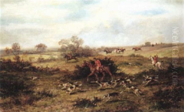 Huntsmen With Hounds - view 1