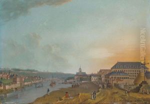Vue De Corbeil by Louis Belanger