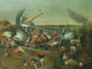 Battle Scene by Jean-Charles Langlois