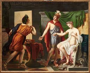 Generosite D'alexandre Ou Alexandre Cedant Campaspe A Apelle by Jerome-Martin Langlois