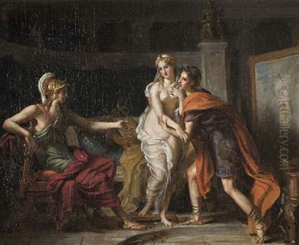 Alexandre Cedant Campaspe, Sa Maitresse, A Apelle - view 1