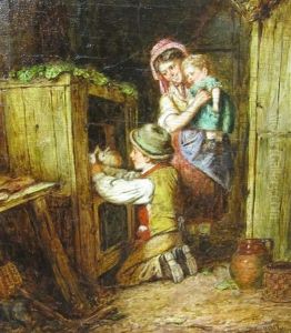 Admiring The Rabbit by Mark William Langlois