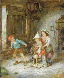The Hobby Horse (+ Feeding The Baby Chicks; Pair) The Hobby Horse (+ Feeding The Baby Chicks; Pair)