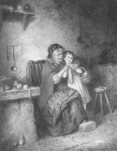 Knitting With Grandma