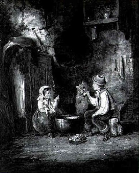 Feeding The Dog - view 1