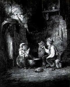 Feeding The Dog by Mark William Langlois