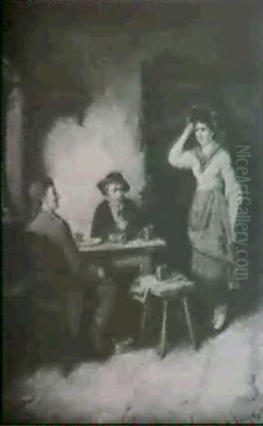 Flirtation In A Tavern - view 1