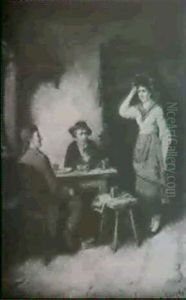 Flirtation In A Tavern