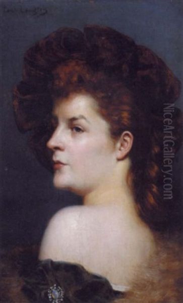 Femme Rousse Au Chapeau - view 1