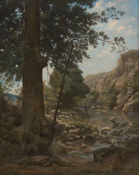 Le Petit Pecheur A La Riviere - view 1