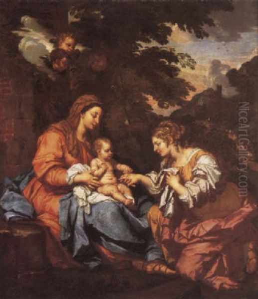 The Mystic Marriage Of Saint Catherine - view 1