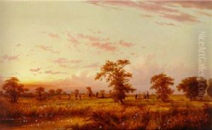 An Indian Encampment by Charles Lanman