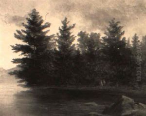 A Walk Along The Shore by Charles Lanman