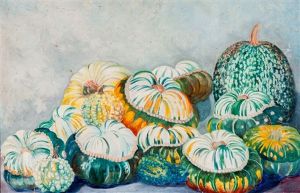 Stilleven Met Pompoenen