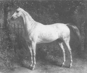 Le Cheval Blanc by Francois Emile de Lansac