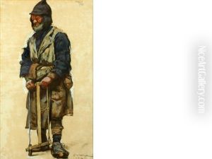 The Farmworker by Evgeni Evgen'evich Lansere