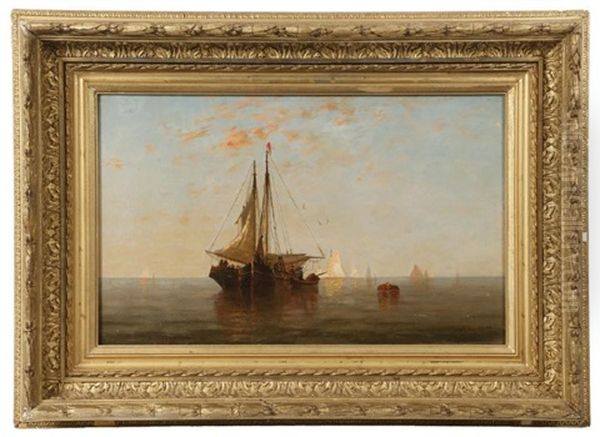 Fishing Fleet Setting Out - view 1