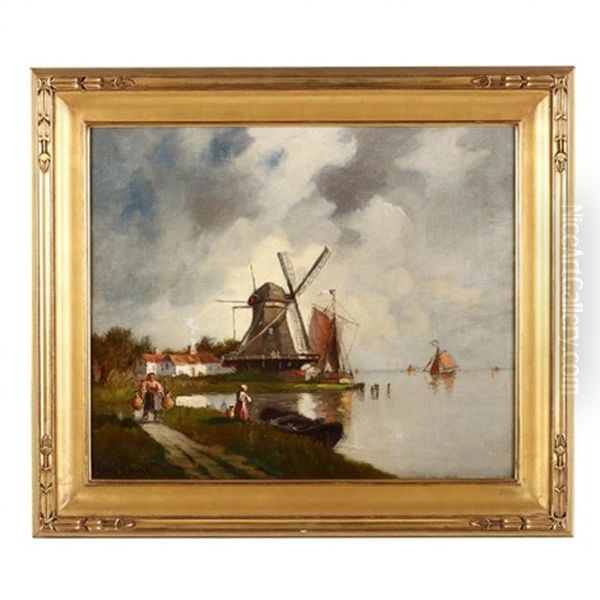 The Old Mill At Dordrecht - view 1